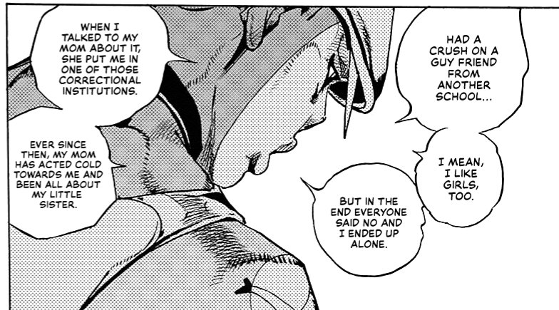jo_kai__'s tweet photo. Can't believe jojo's has gone #woke https://t.co/MspiC1dRNm