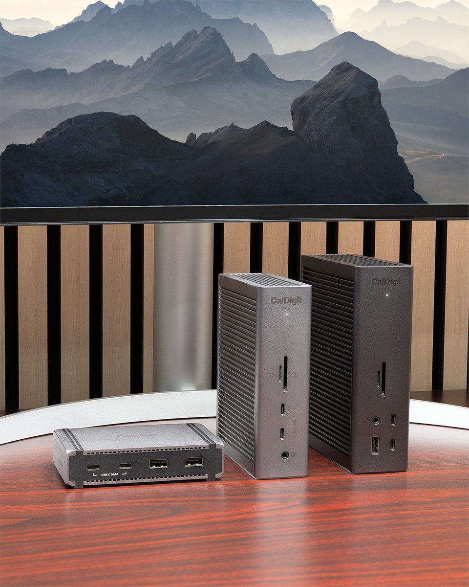 CalDigit tweet media