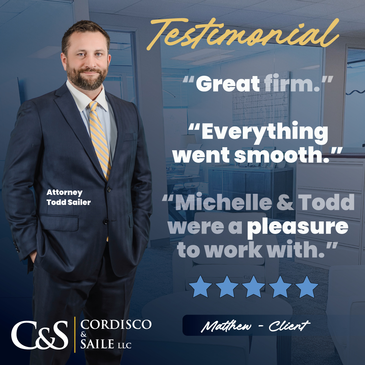 cordiscosaile's tweet photo. We stood with a younger client at a moment that could have defined his future, and helped turn it into a turning point instead.
That’s the kind of result that stays with you. #WherePeopleComeFirst https://t.co/zuhK0zO0fZ