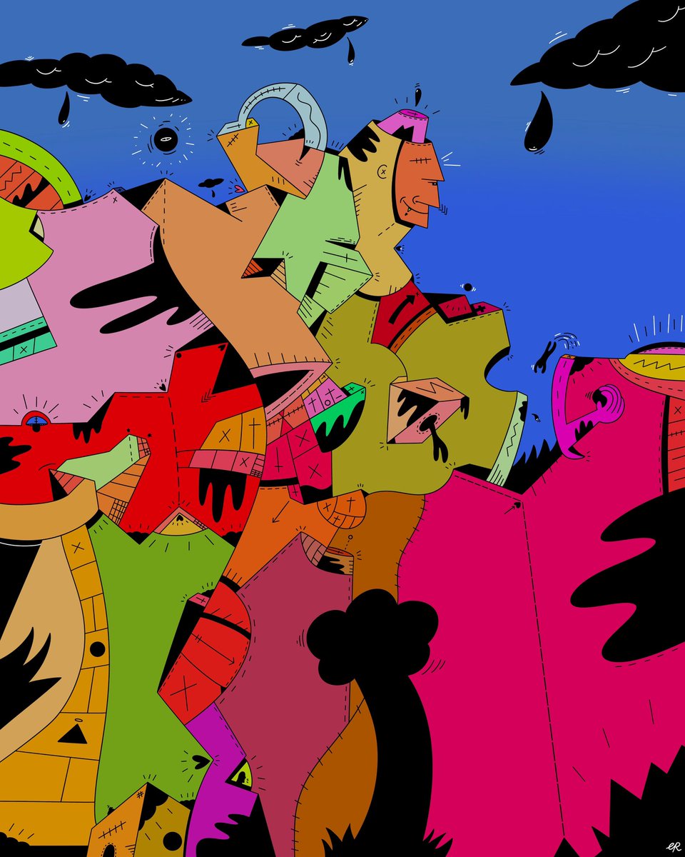 Nothing can stop you to the top of your Mt Olympus. 

You have all the tools you need. Start today. 

#DigitalArt #AbstractArt #ContemporaryArt #ArtCommunity #ArtistsOnX