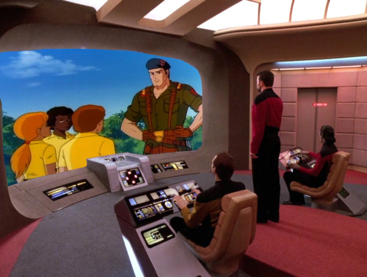 Parallel Universe Riker 🏁 tweet media