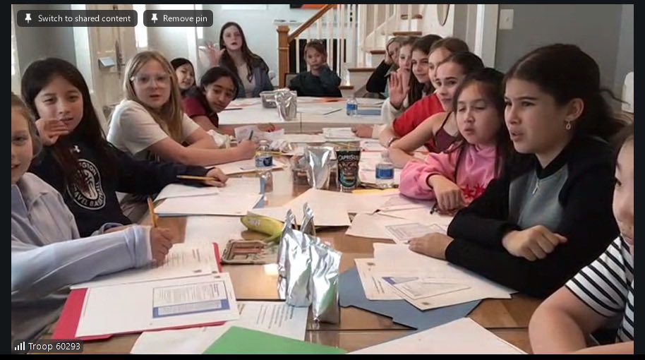 KV_TeenPSA's tweet image. Cyber fun with Junior Girl Scout Cybersecurity Badge🚀🖥️ Learning to stay safe online &amp;amp; think like tech heroes 💡

Join us: TeenPSA@kindervision.org

#GirlScouts #Cybersecurity #STEMKids #TeenPSA