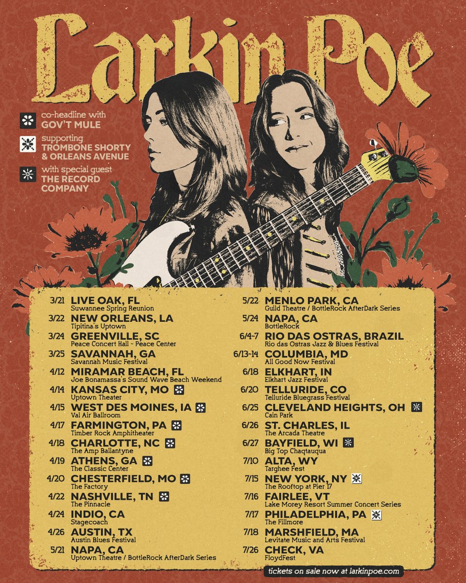 Larkin Poe tweet media