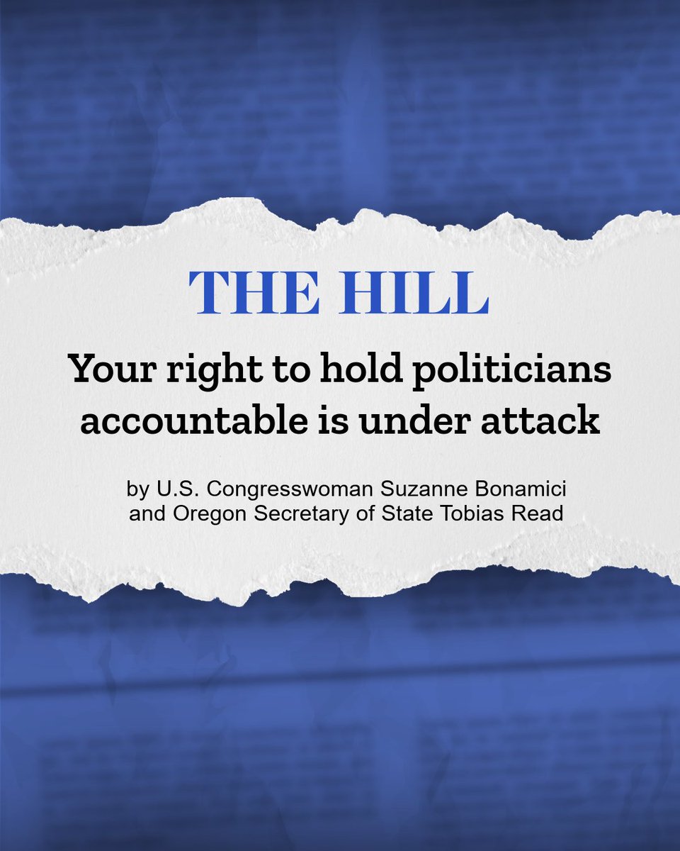 Secretary of State Tobias Read tweet media