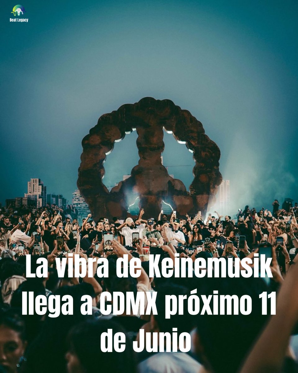 BeatLegacy01's tweet photo. La vibra de Keinemusik aterriza en CDMX próximo 11 de Junio ☁️
Preventa Banamex 20 de marzo 2pm
Venta General 21 de marzo 2pm https://t.co/wJzxckCGHU
