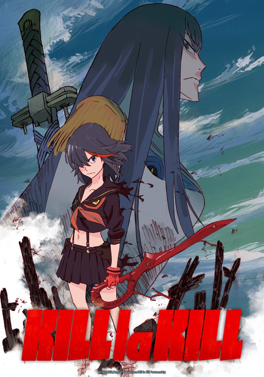 B1iz4rd's tweet photo. Kill la Kill movie but it's a reimagining/remaster of the anime like Gurren Lagann https://t.co/EAvmXV4fXE