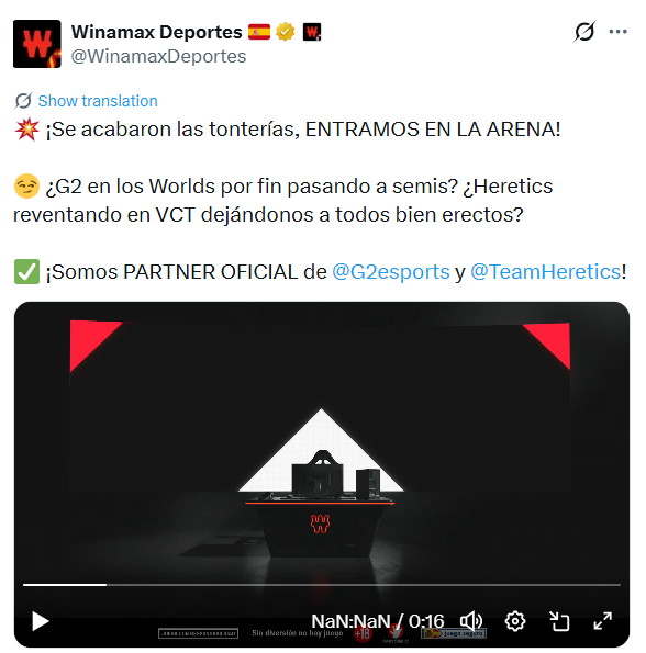 ESPORTMANÍACOS tweet media