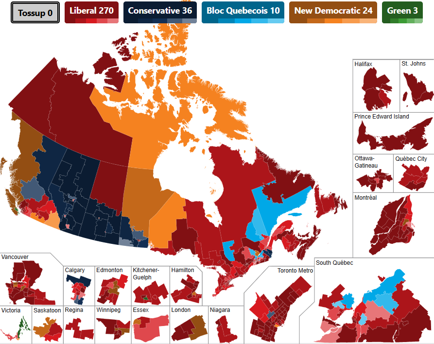 Canada Projections🇨🇦 tweet media
