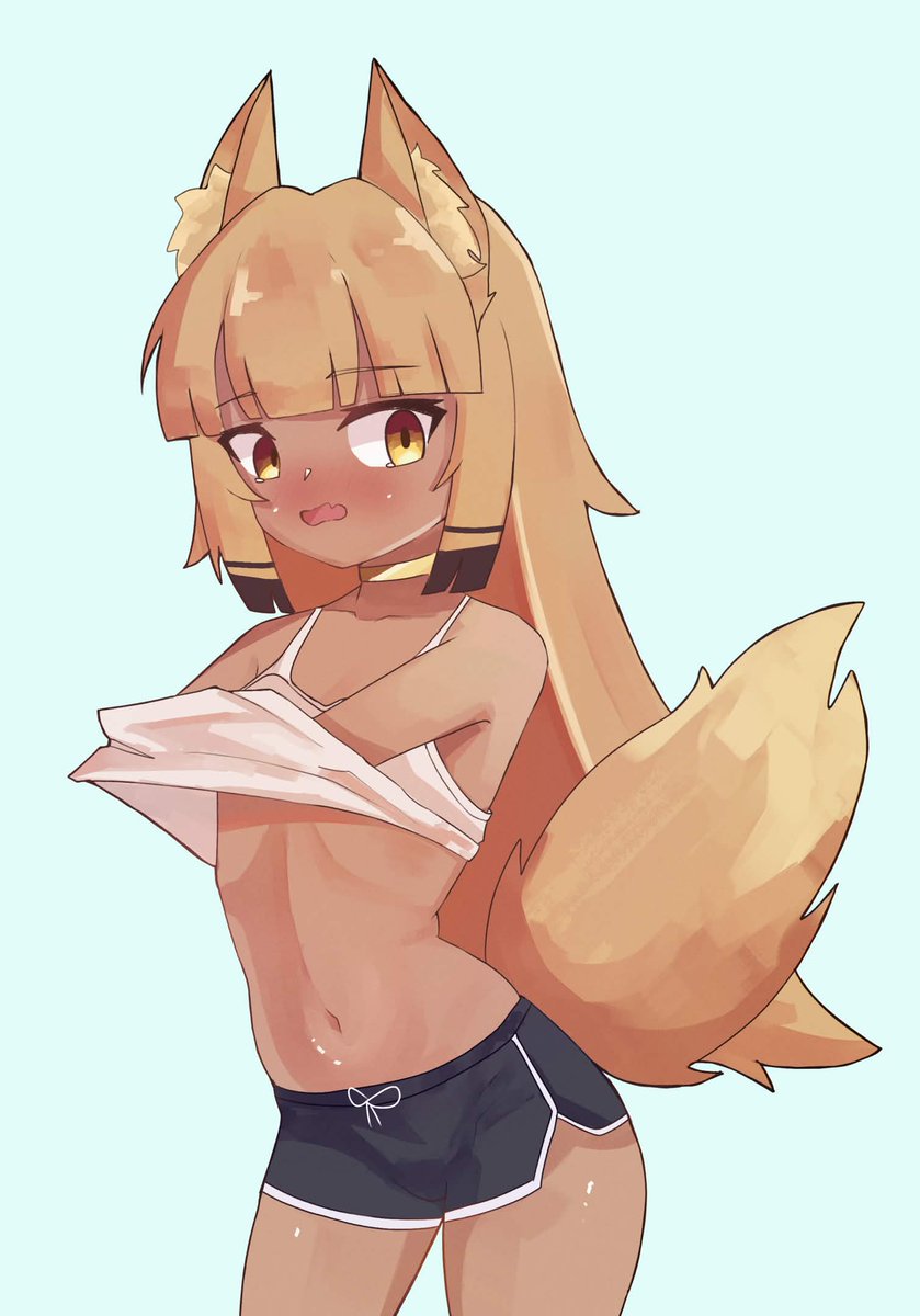 Inanna | ⏳ 🦴 Flat-Chest Enthusiast Jackal Vtuber tweet media