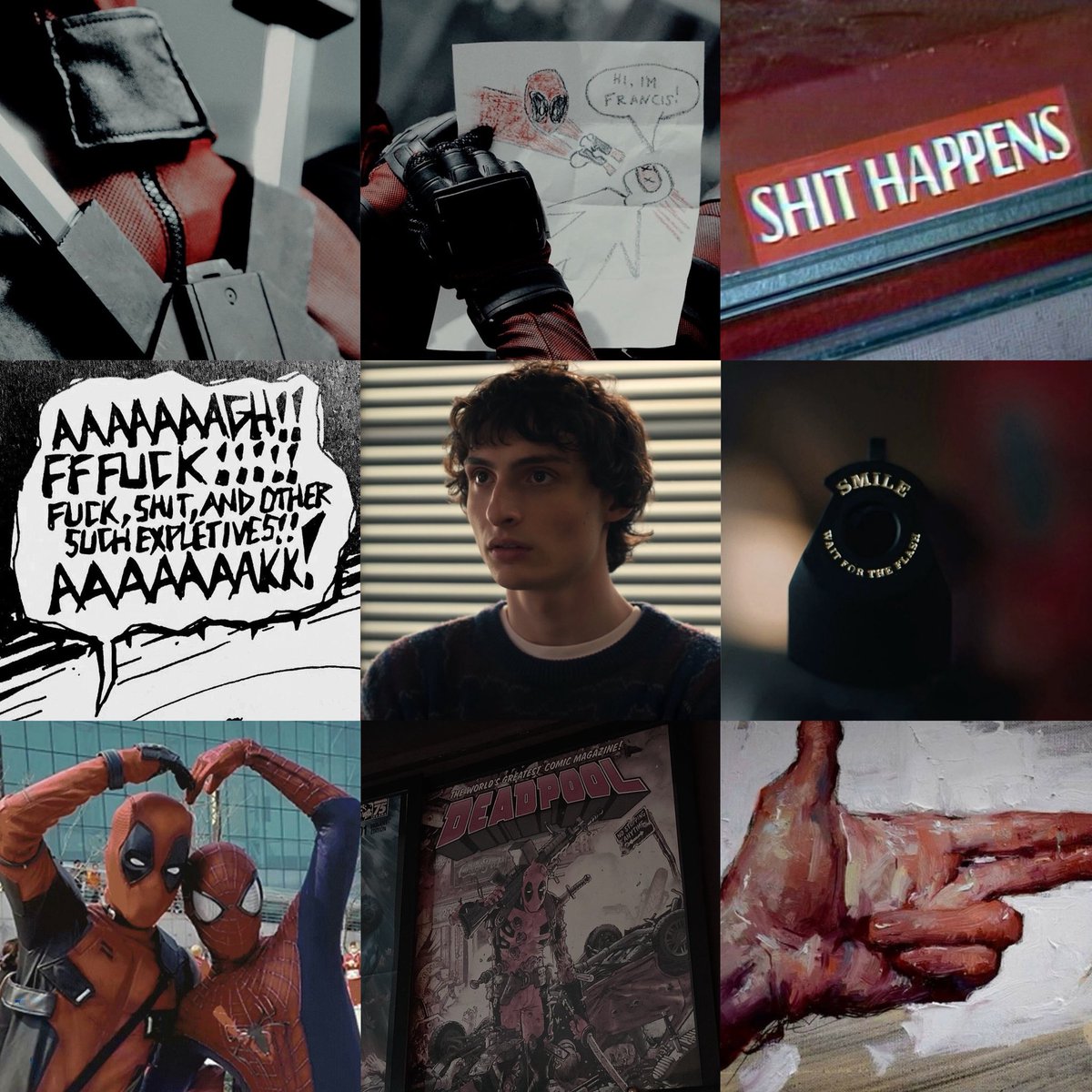 or maybe u want mike wheeler x deadpool🗡️