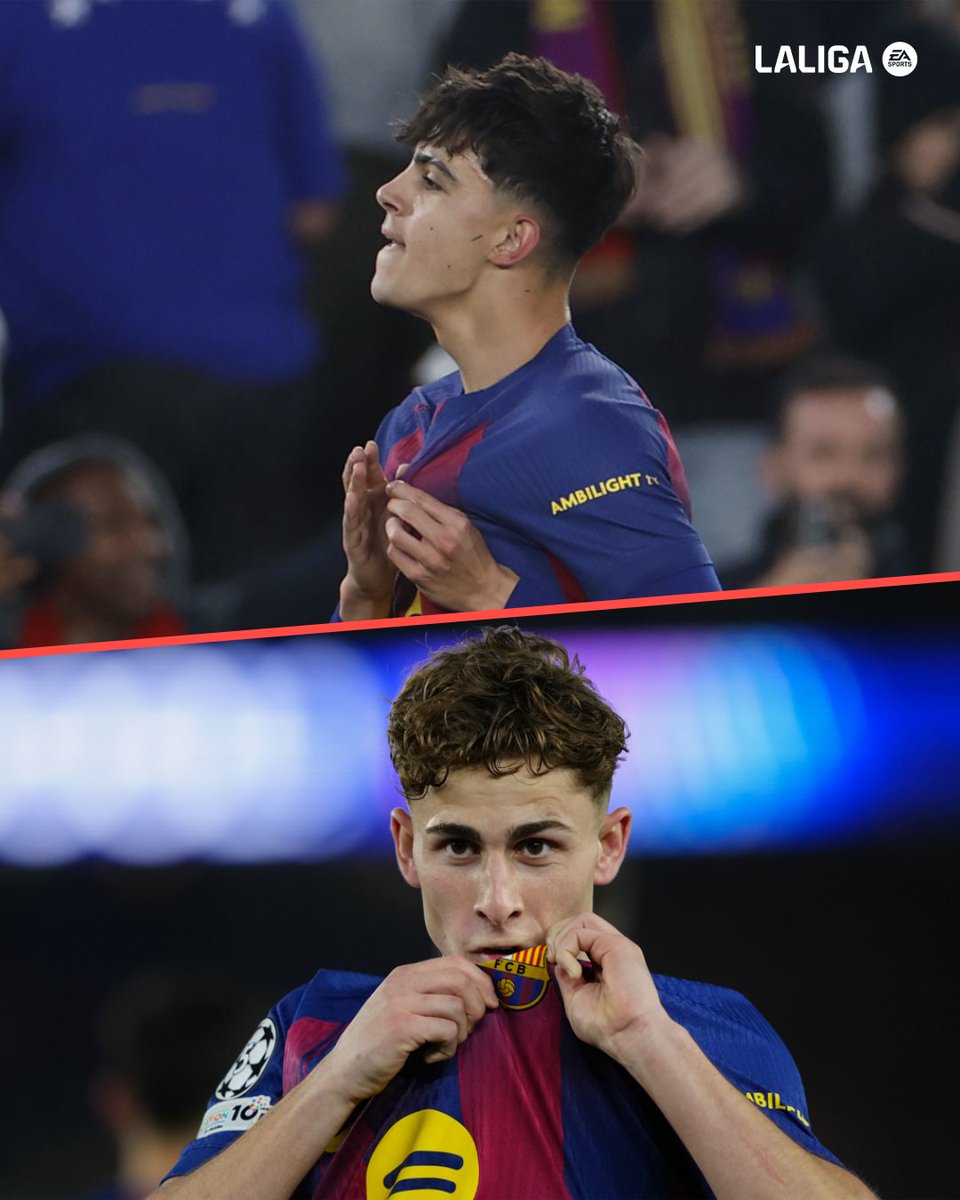 LaLiga's tweet photo. 💙❤ Puro @FCBarcelona_es. https://t.co/iYPDuHw64o