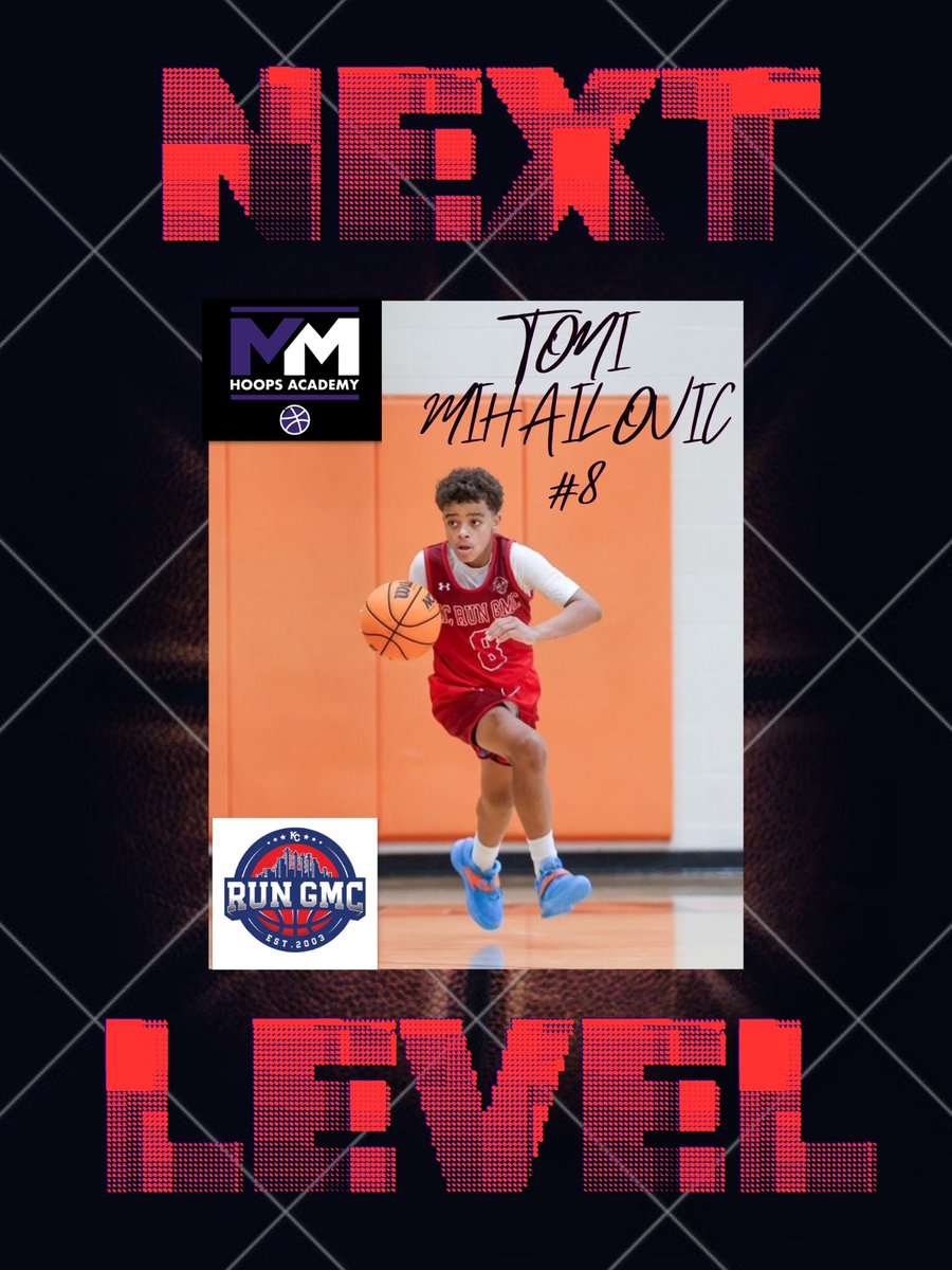 HoopsMm's tweet photo. NEXT LEVEL SPOTLIGHT 💫🏀 
Last season,Toni Mihailovic took a big step forward, moving on from our program to compete with one of the top AAU organizations-RUN GMC and we couldn’t be more proud. Toni’s commitment to improving, coachability, and passion for the game is unmatched! https://t.co/Pmr71PbbnF