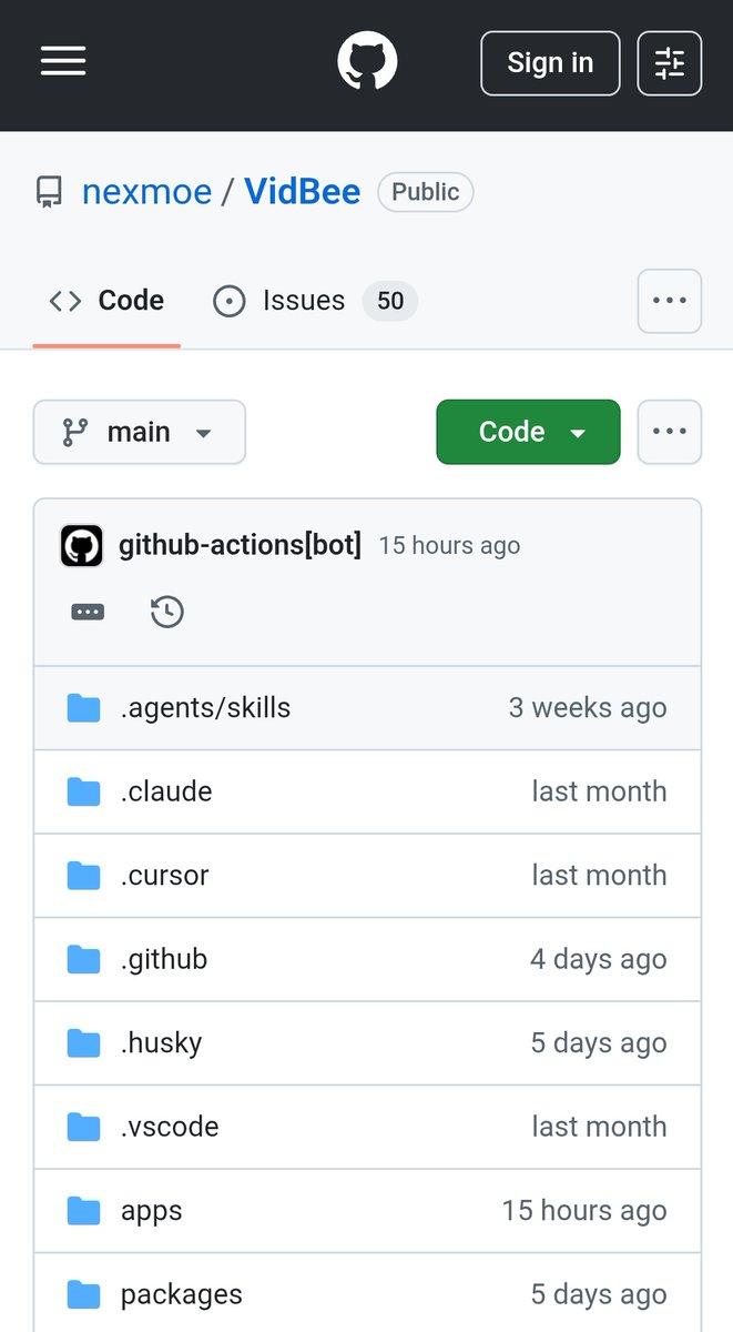 Download videos from 1000+ sites with one tool.

No ads.
No signup.
Fully open-source.

VidBee → github.com/nexmoe/VidBee/

What makes it powerful:

• supports 1000+ platforms
• clean &amp; simple interface
• fast downloads
• open-source (fully customizable)

Most people still use