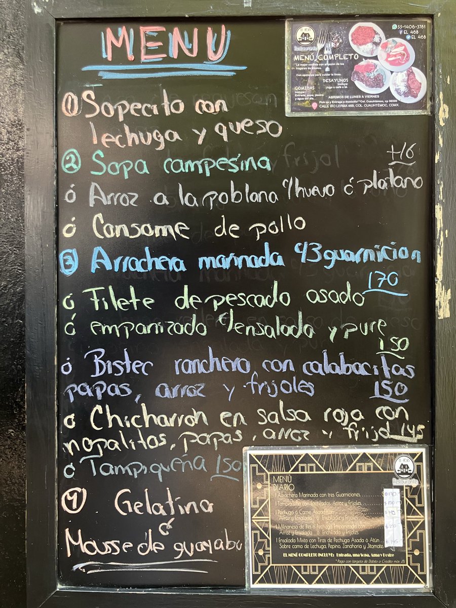 Restaurante El 46B tweet media