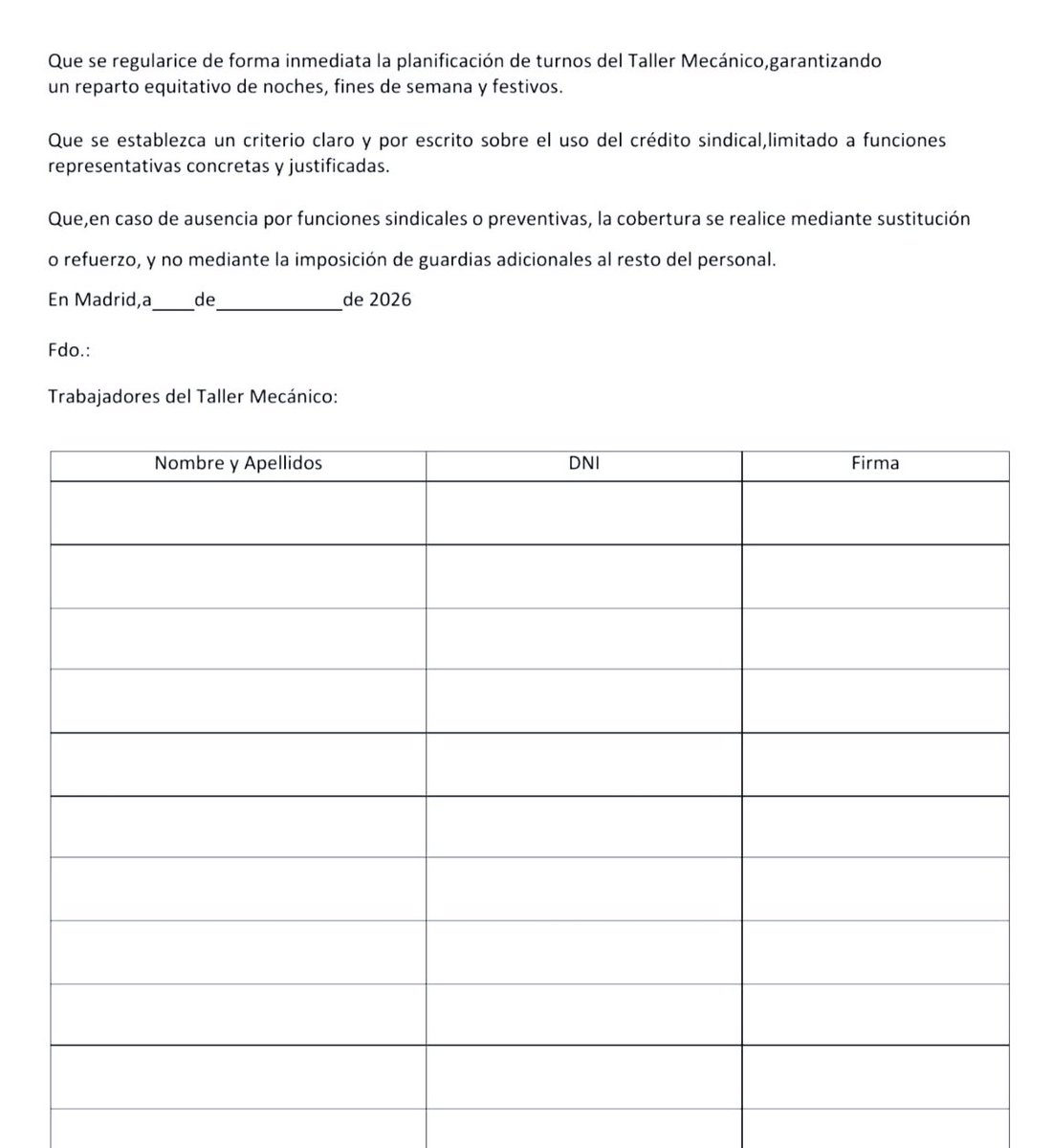 Hay un modelo sindical que cada día se desprestigia más. 
En el hospital 12 de Octubre el delegado de prevención del CSIF, usa las horas sindicales para no hacer los fines de semana y festivos que le corresponden en su servicio.
Clama al cielo que este señor el día de reyes, un