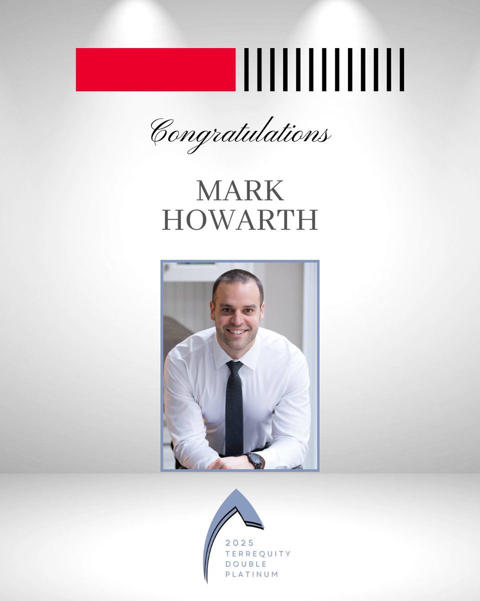 Terrequity's tweet photo. A standout achievement worth celebrating — congratulations to Mark Howarth on earning the Royal LePage Terrequity Double Platinum Award 🏆
.
.
.
#TorontoRealtors #Award #GTABrokerage #TerrequityRealty https://t.co/kpNlXyGqPp