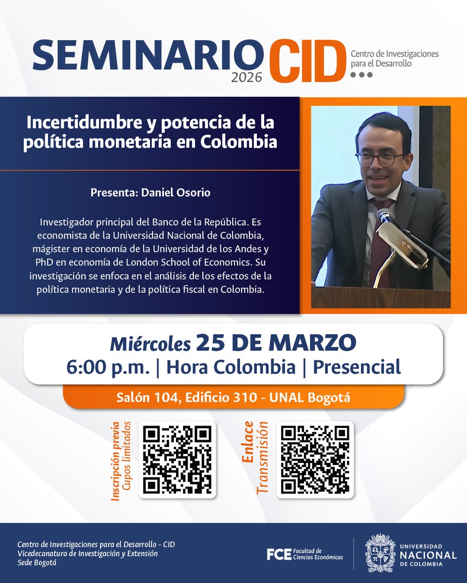 Facultad Ciencias Económicas UNAL tweet media