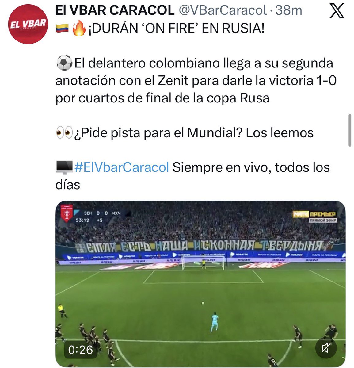 Out of context fútbol colombiano tweet media
