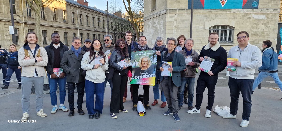 ACORDEBARD's tweet photo. 🌹🌻 L’union de la gauche et des écologistes en campagne ce soir dans le quartier Louis Blanc - Aqueduc. Retrouvez notre projet pour le 10e ⬇️
https://t.co/oMPwAUbOB5
Dimanche on vote !
👉 Alexandra Cordebard pour le 10e
👉 Emmanuel Grégoire pour Paris https://t.co/YLx0oEVbvJ