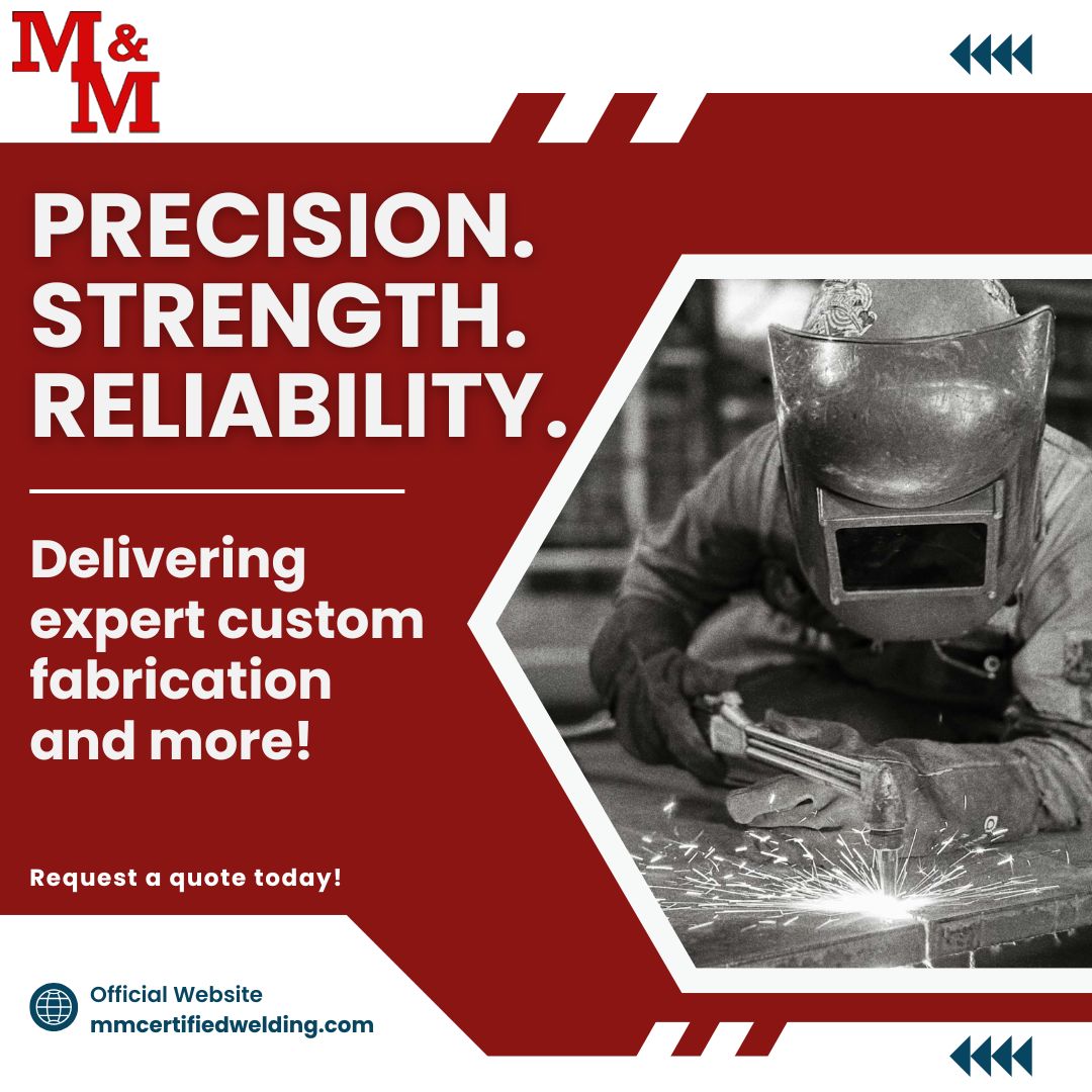 MMCertifiedWeld's tweet photo. M&amp;M Certified Welding is one of the top welding companies near Cleveland, Ohio — delivering expert custom fabrication, truck body manufacturing, mobile welding, and industrial supply services trusted by NASA, ODOT, and the Cleveland Browns.
https://t.co/DfxFdKqI9G https://t.co/n1kC2cX1hj