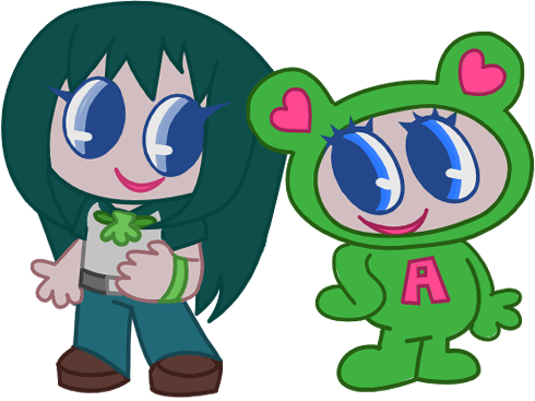 pichipichiparty's tweet image. decided to play around w vector tools to get reacquainted w drawing on PC  #MermaidMelody #angelblue #fanart