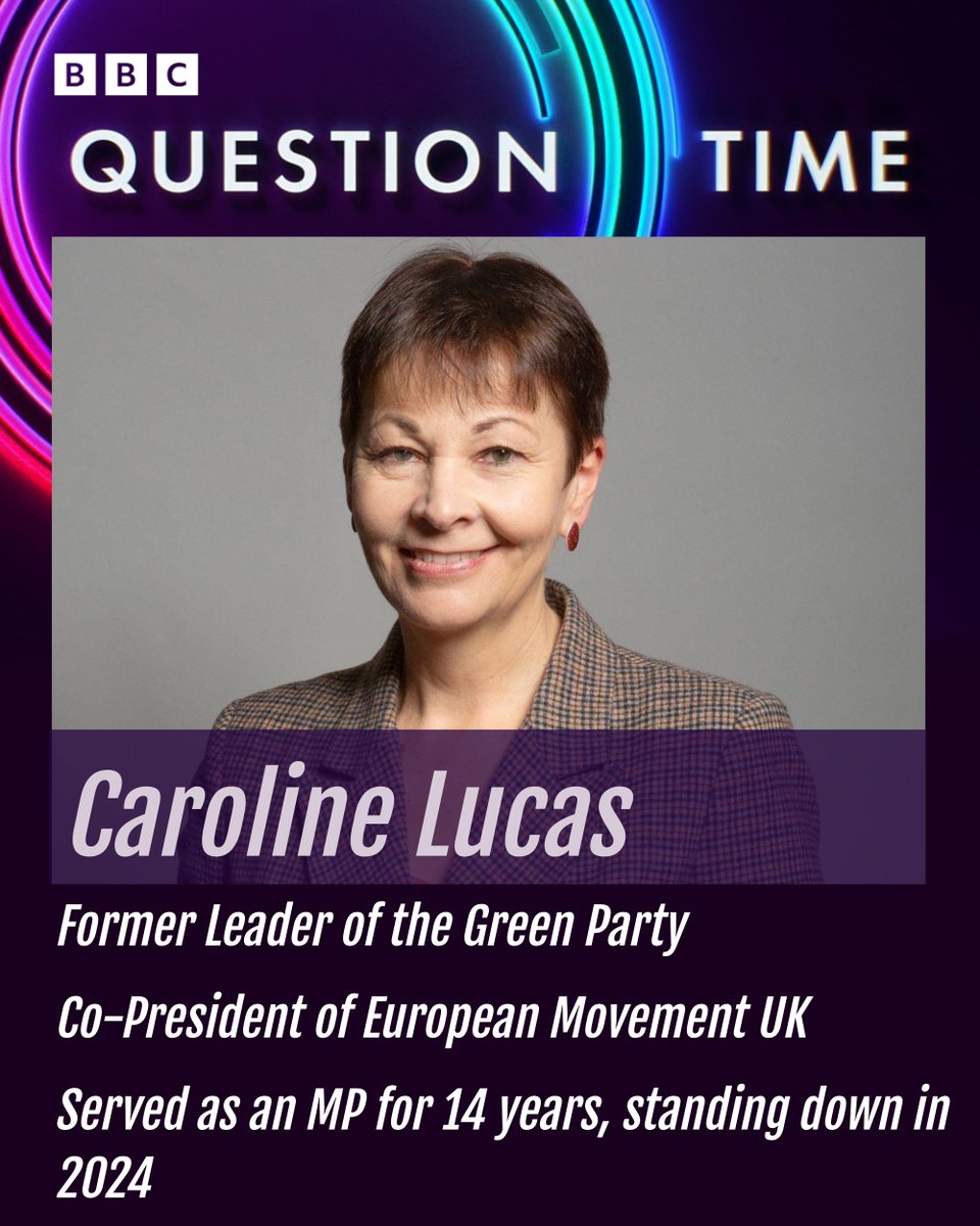 BBC Question Time tweet media