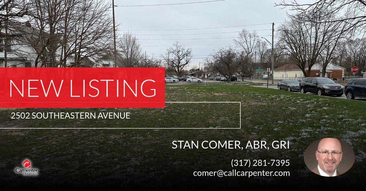 Stan Comer, ABR, GRI📍 New Listing 📍 Take a look at this fantastic new property that just hit the market located at 2502 Southeastern Avenue in Indianapolis. Reach out here or at (317) 281-7395 for more information

Stan Comer, AB... homeforsale.at/2502_SOUTHEAST…