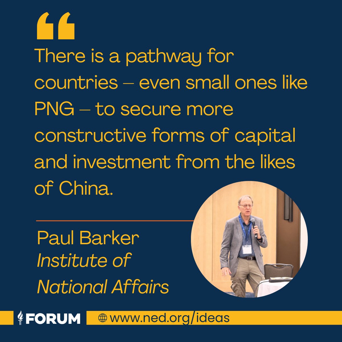 Forum @ NED tweet media