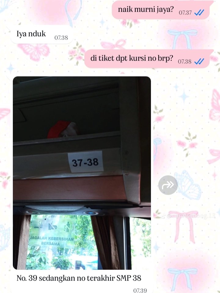 demi Allah ini tega banget 😭

bayangin dari Tangerang ke Banyumas dapet kursi bakso gini dengan harga 420rb 😭💔