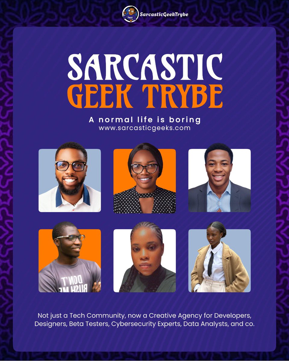 Sarcastic Geeks Trybe 🎭 tweet media