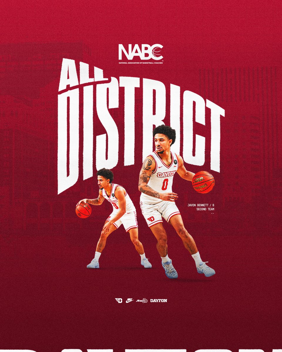 DaytonMBB's tweet photo. Congrats Javon on being named to the NABC All-District 2nd Team ✈️🏀

#GoFlyers https://t.co/q5DAt0P1DA