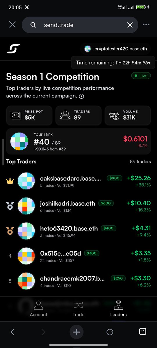 cryptotester420.base.eth 🟦 tweet media