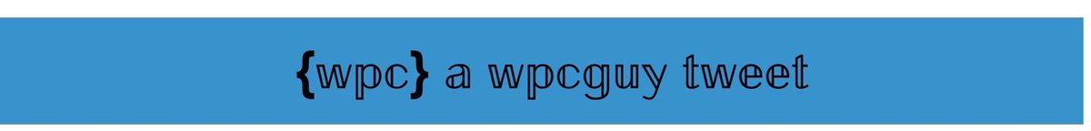 WP Consulting tweet media