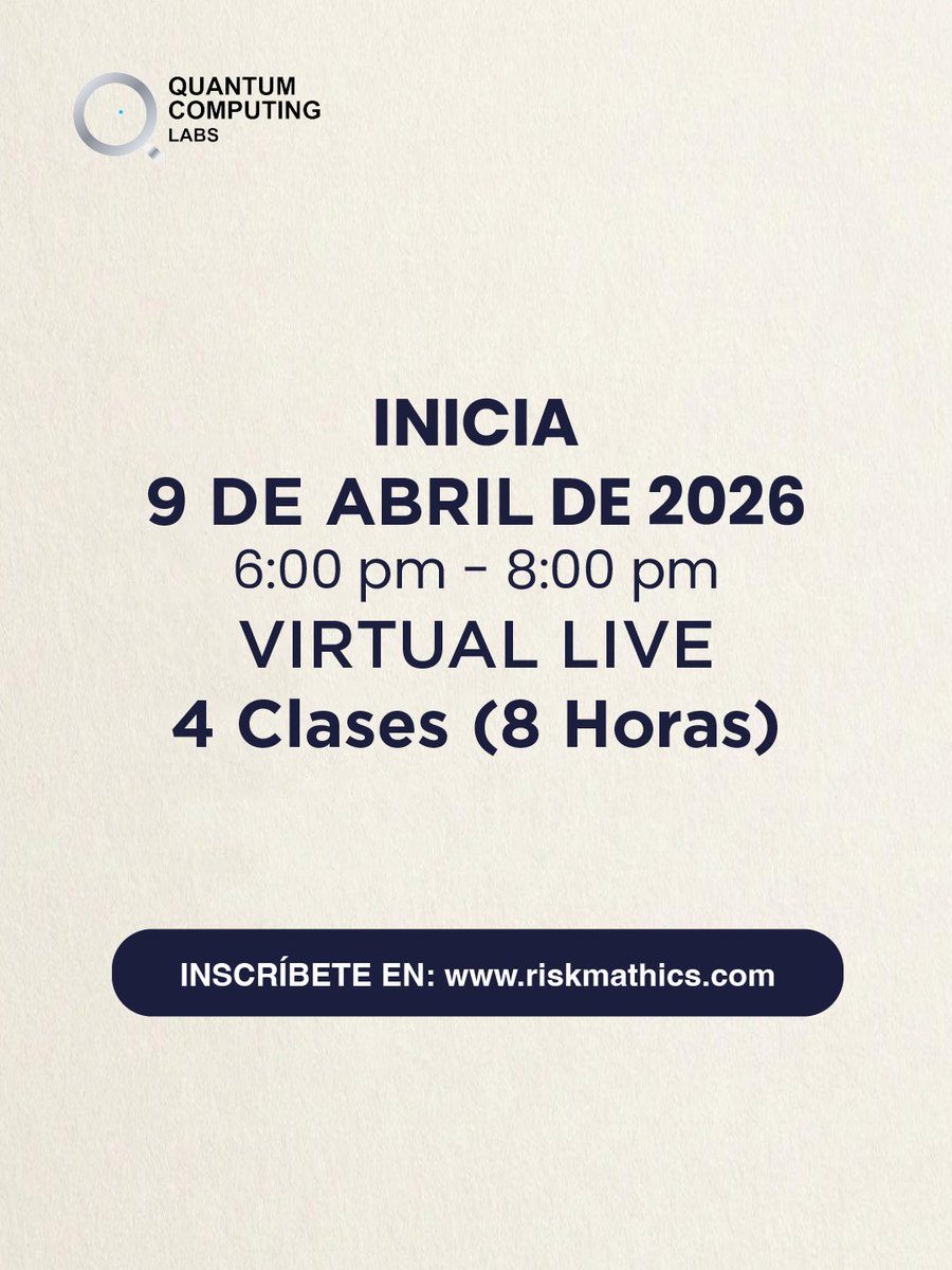 RiskMathicsFI's tweet image. ¿Tu infraestructura sobrevive a un ataque cuántico?

El cifrado actual (RSA, ECC) tiene los días contados frente al algoritmo de Shor. Aprende a liderar la defensa post-cuántica.

Inicia 9 Abril 2026 
Asegura tu lugar:
riskmathics.com/landing/QC2026