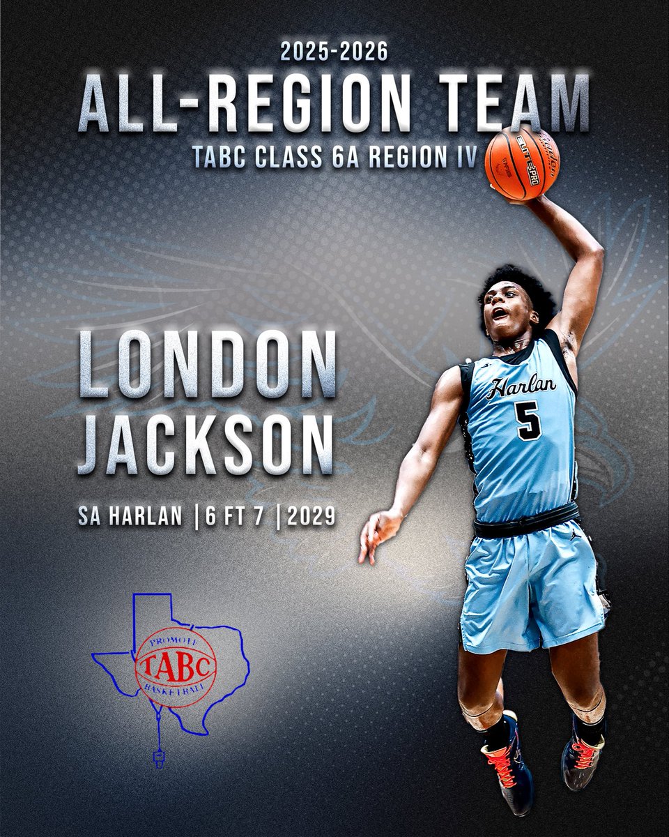 harlanhoops's tweet photo. Congratulations to our freshman @londonjackson29   On being named to @Tabchoops  Texas 6A All -Region Team!!!! @NISDHarlan @CoachJHall1 @ballcoach_T @GASOBlue @GASOTim @GASOLyndon @AlamoCityHoops1 @jayfrye @hoopinsider https://t.co/6quZXcOYzg