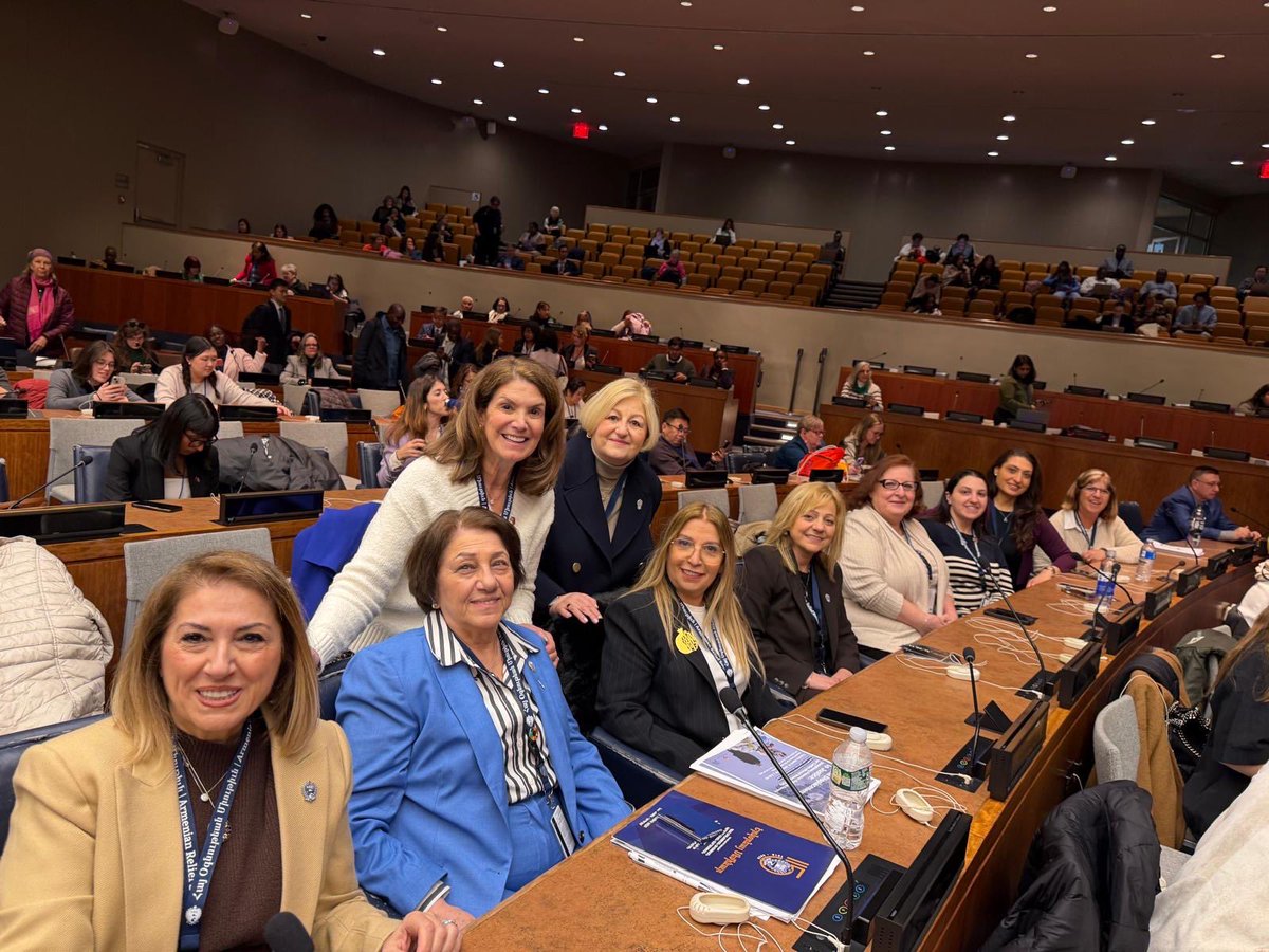 ARS1910's tweet photo. During the second week of the United Nations CSW70 proceedings, five members of the Central Executive, along with regional executive members from ARS Eastern USA and other ARS members, joined the ARS delegation. https://t.co/9XtwRckiey
