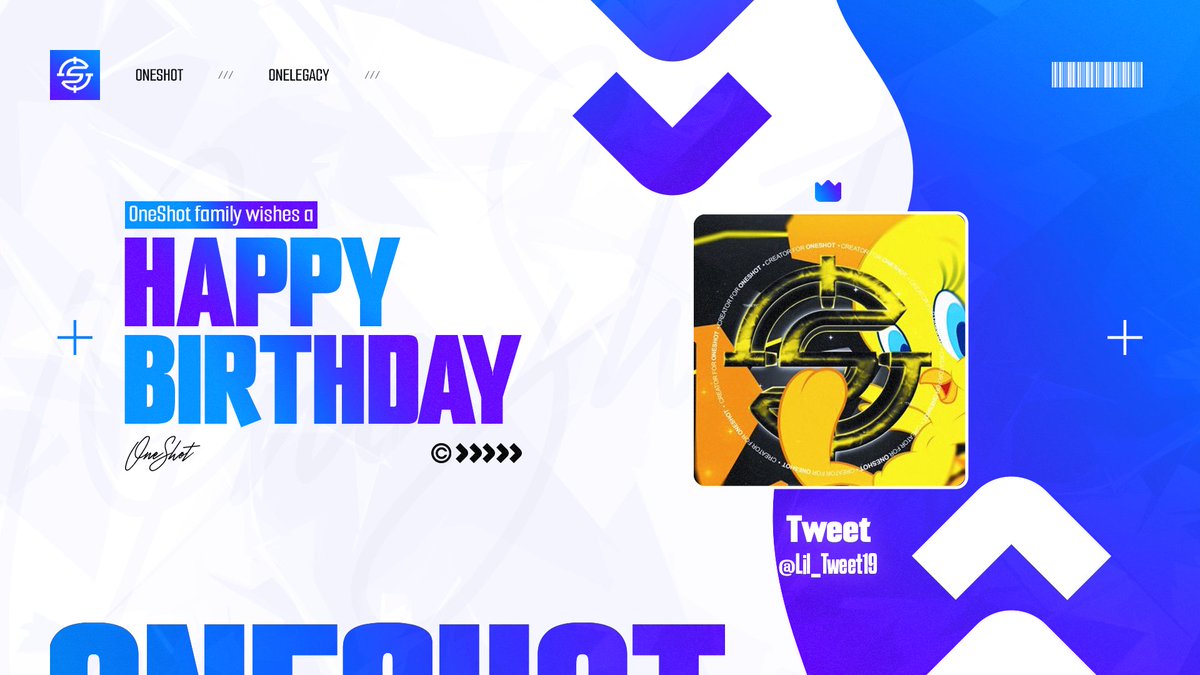 One Shot tweet media