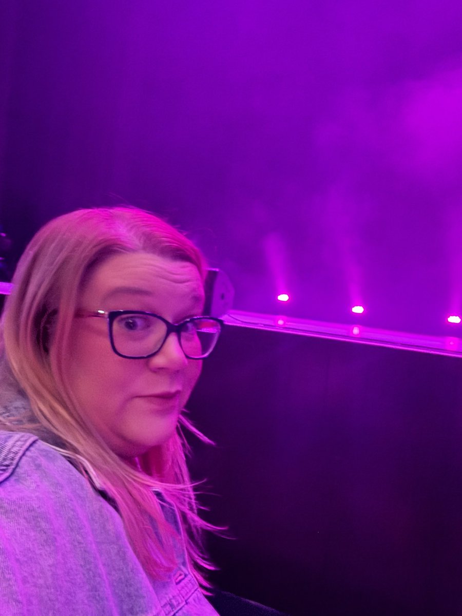 rachelhudson84's tweet photo. Petrified as he bought front row seats for @realclintonb. Thanks again @ChrisSnap301 😂 #imgettingtheword… https://t.co/g1A3fQbVya