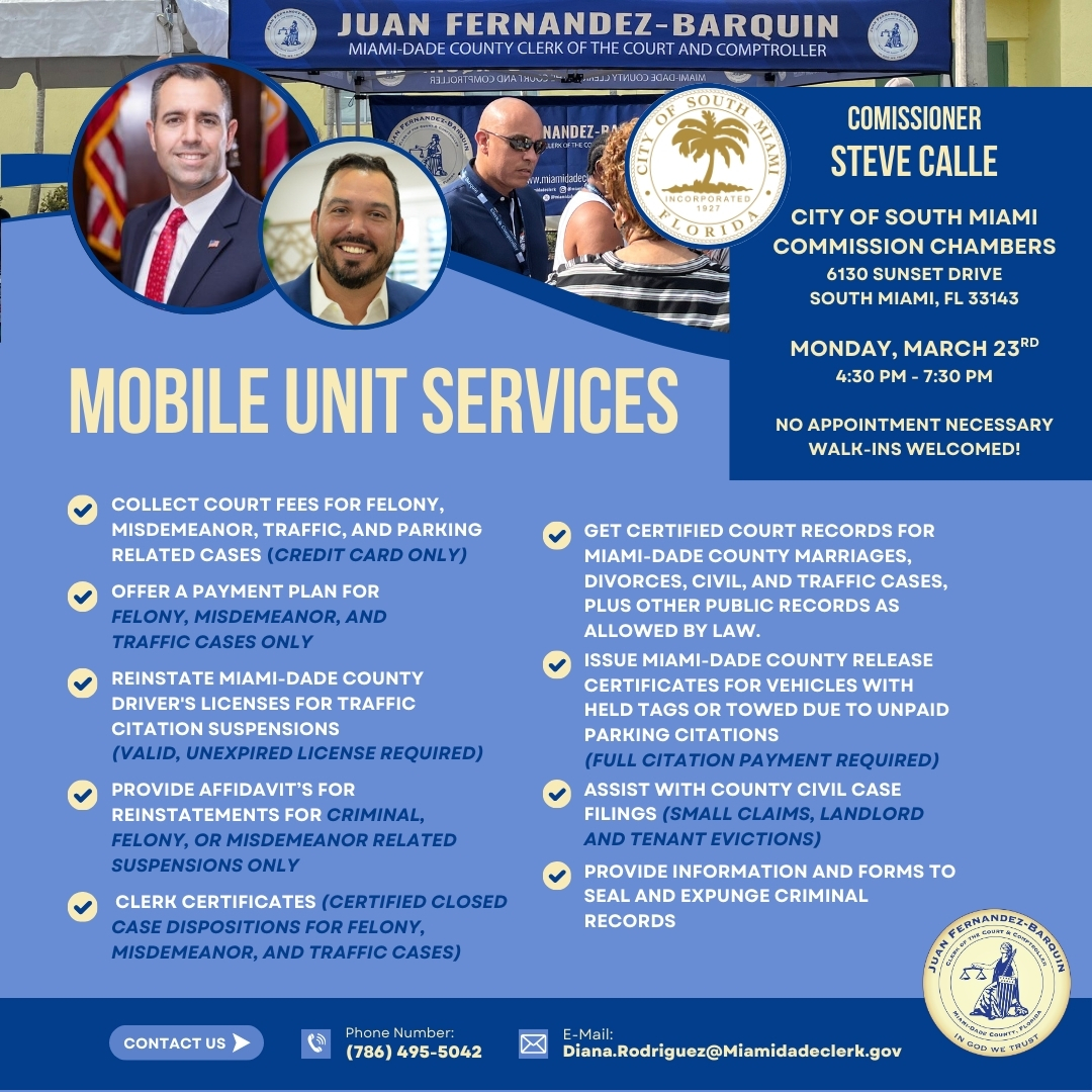 Juan Fernandez-Barquin, Esq., Clerk & Comptroller tweet media