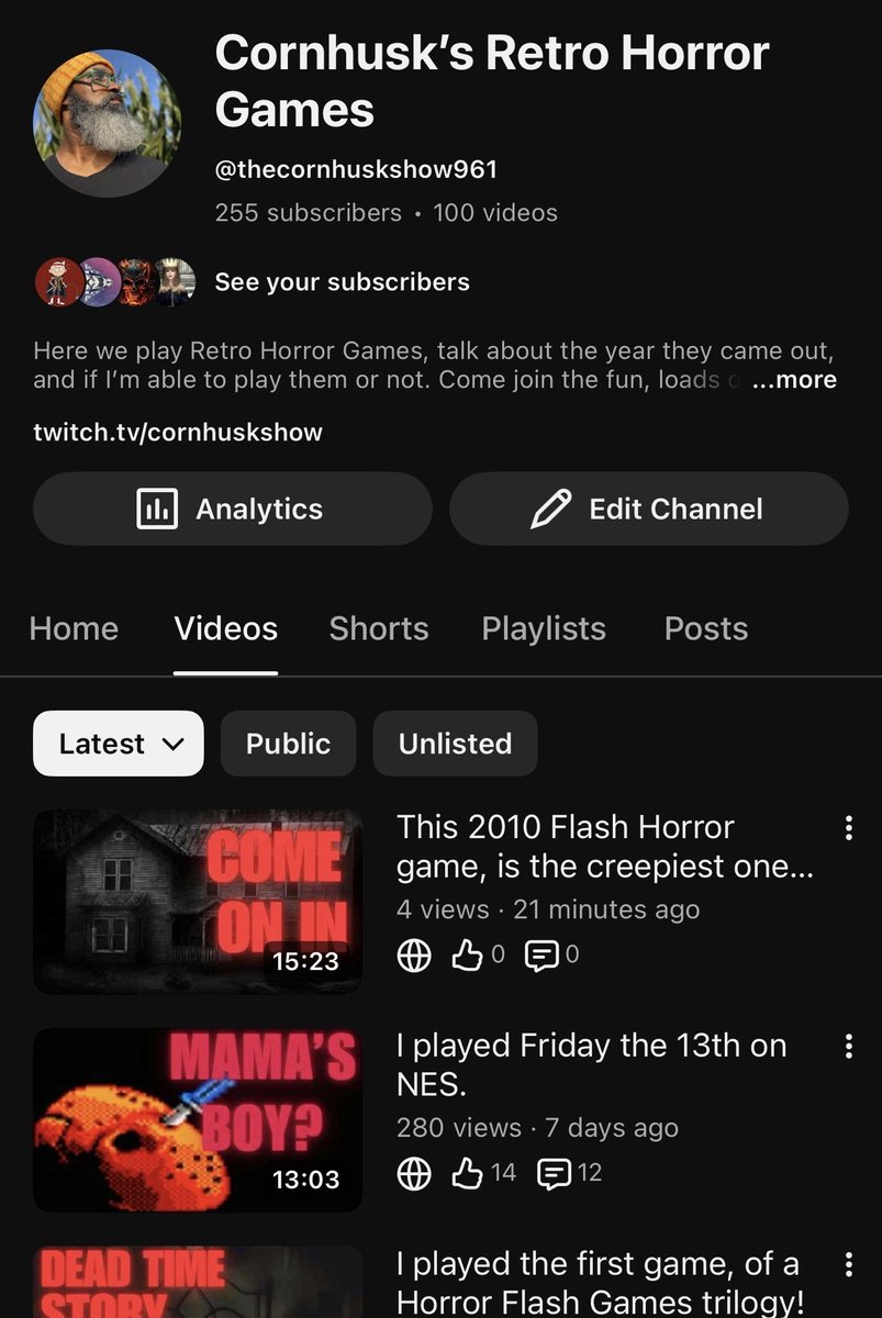 CornHuskShow| CEO’s of Screams tweet media