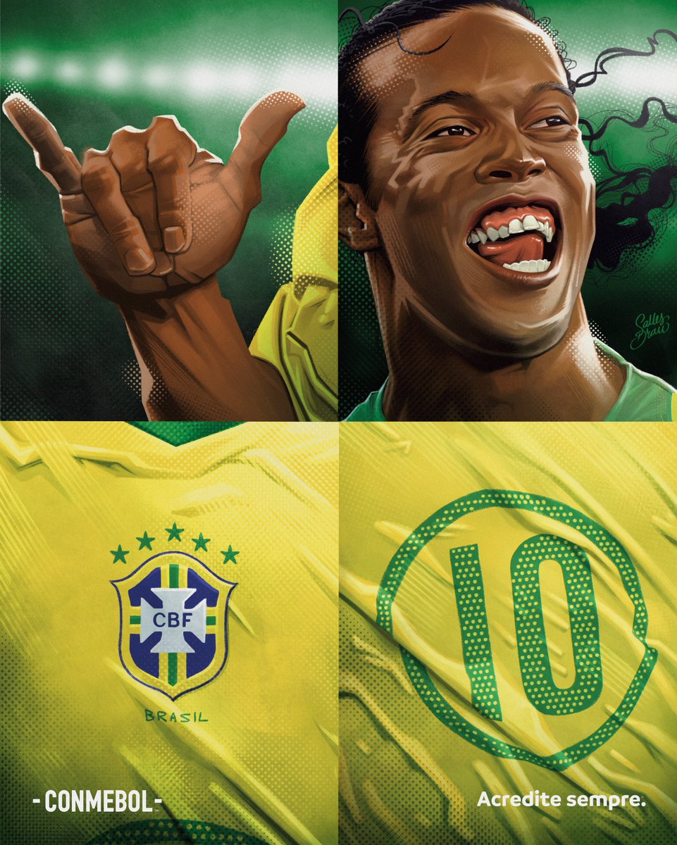 CONMEBOL's tweet photo. O 'Bruxo' do Brasil 🧙‍♂️🔮🇧🇷

#AcrediteSempre https://t.co/E1c3JQWAOU