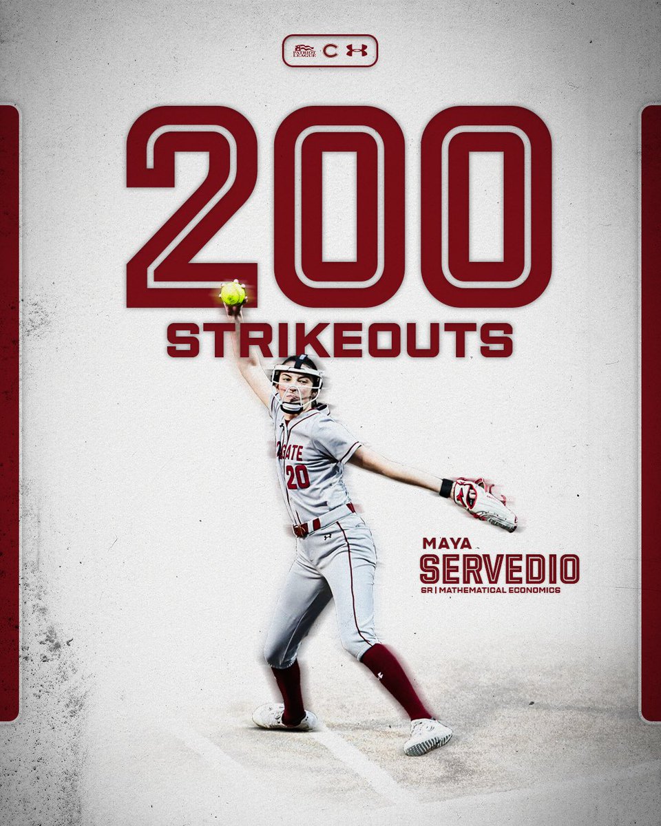 Colgate Softball tweet media