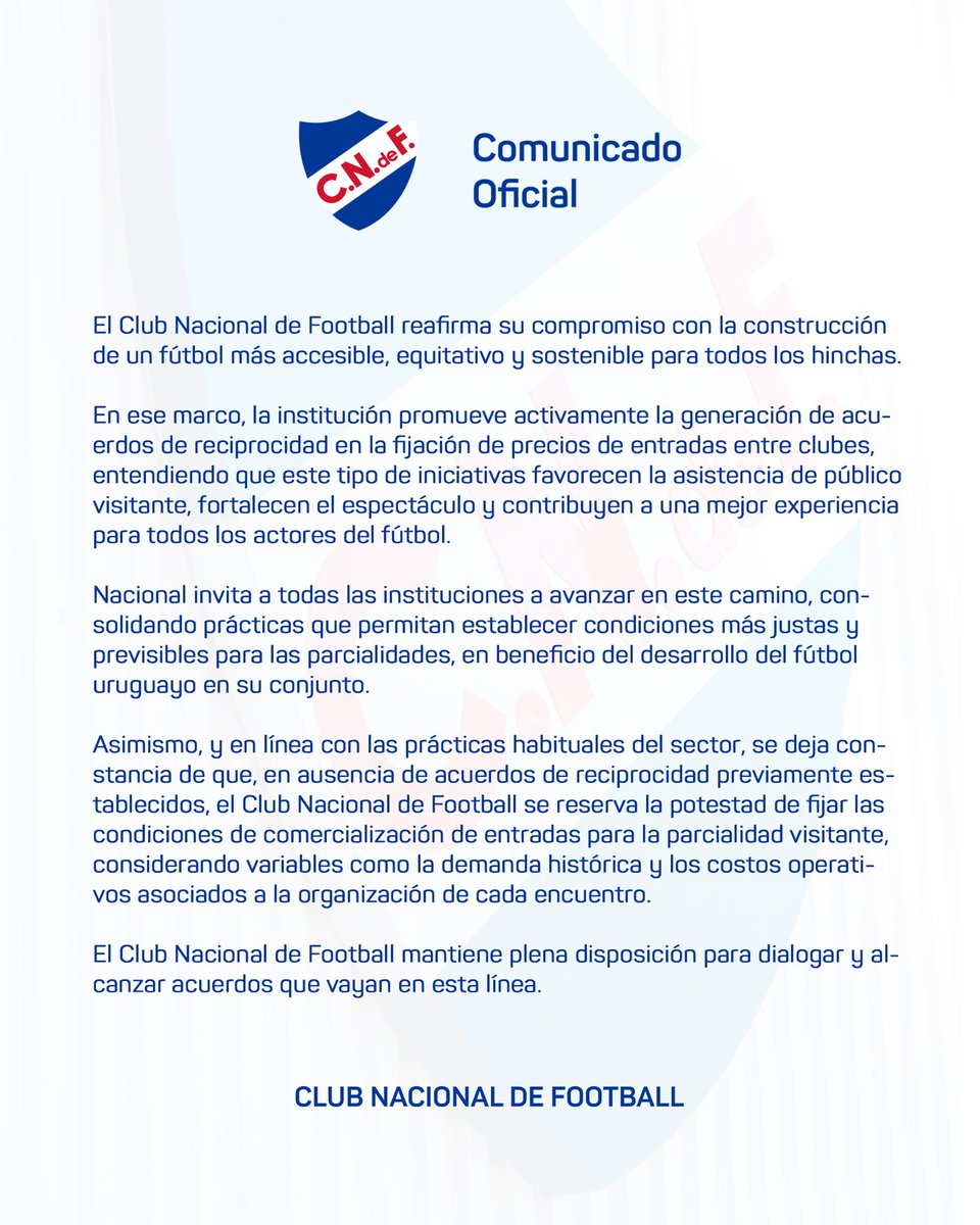 Nacional tweet media