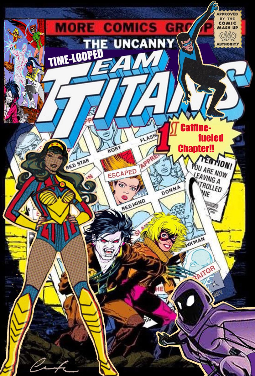 ChuckBrouilette's tweet photo. #Titans 33 @DCOfficial #timeLoopTrope overkill &amp; less than baller #Basri art doesn’t bode well for #NextLevel #NewTitans2026 😞 https://t.co/xmAClUkAZV