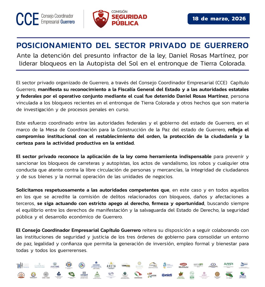 Consejo Coordinador Empresarial Gro tweet media