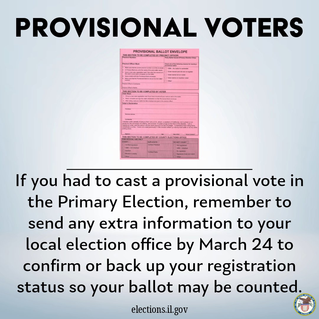 Illinois SBE tweet media