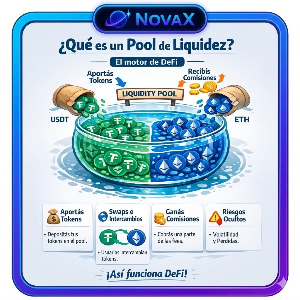 Novax_academy's tweet photo. #DeFi
#LiquidityPool
#CryptoEducacion
#FinanzasDescentralizadas
#Ethereum
#USDT
#CryptoLatam
#Blockchain
#InversionCrypto
#PassiveIncome
#CryptoTips
#Web3
#AprendeCrypto
#Rendimientos
#CryptoTrading
#FinanzasDigitales
#CriptoActivos
#YieldFarming
#Altcoins
#Novax https://t.co/JpPRZW1PIb