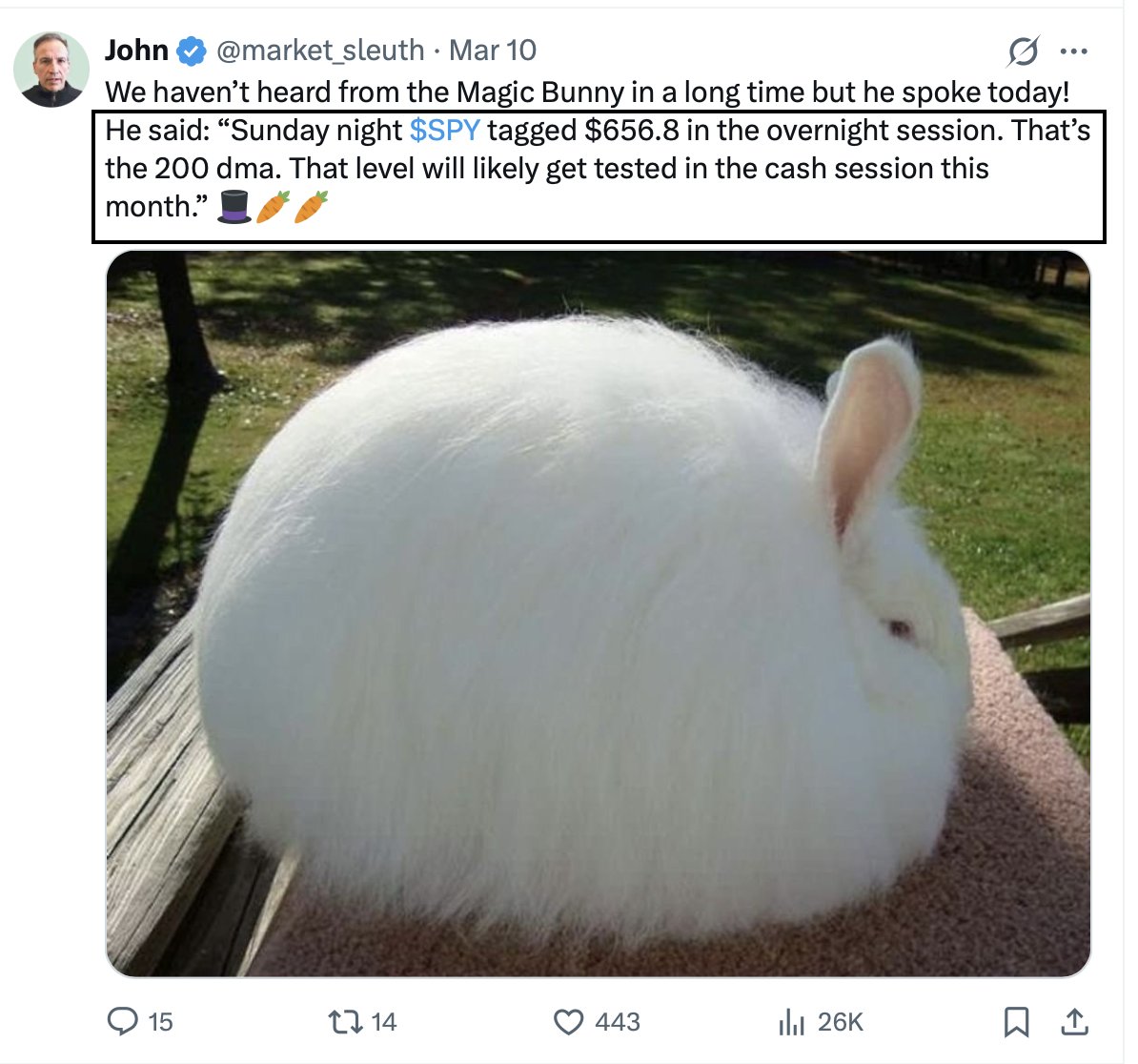 John tweet media