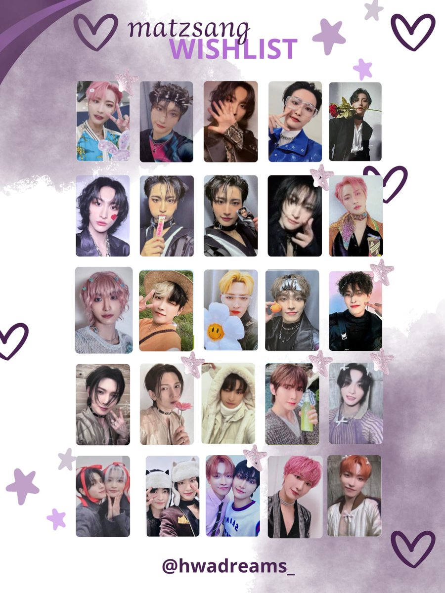 PROCURO COMPRO ATEEZ SEONGHWA HONGJOONG YEOSANG

• preferência nacional! Mas aceito cegs mediante aos feedbacks da gom!
• PAGO OVER na maioria dos cards!
• Aceito proposta!
• Tenho alguns itens para trocas!