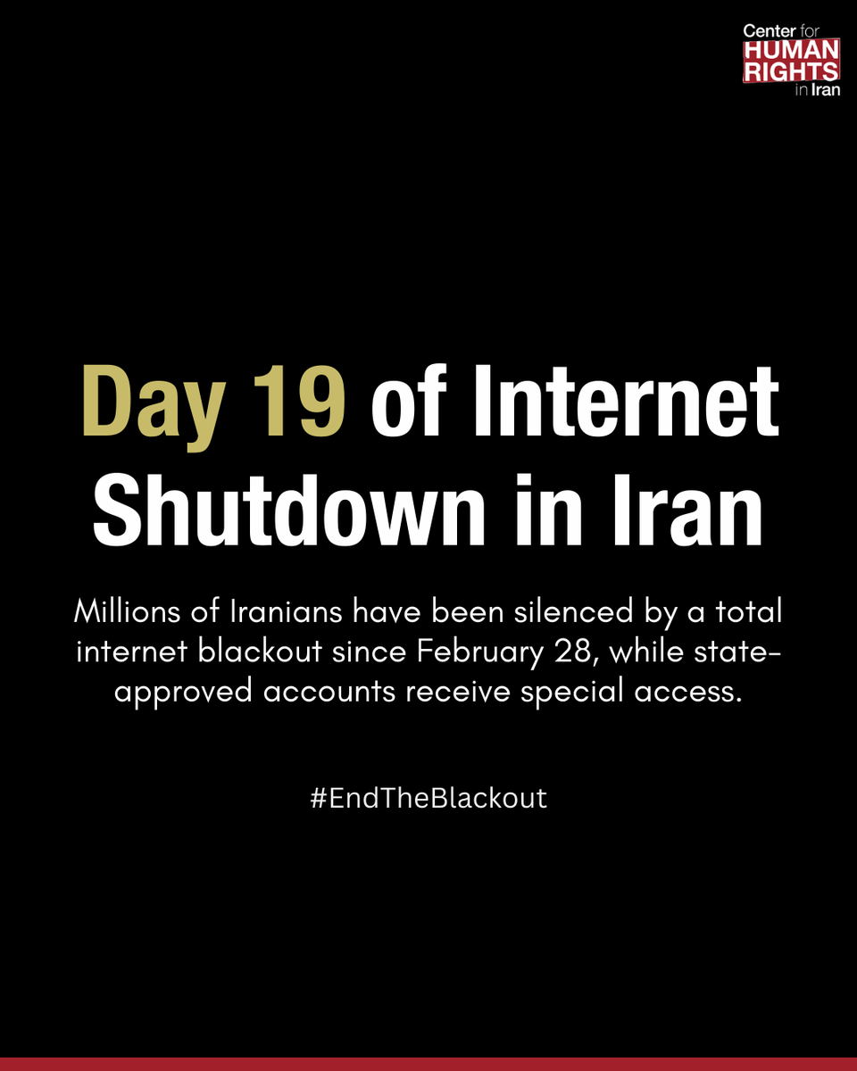 Center for Human Rights in Iran tweet media